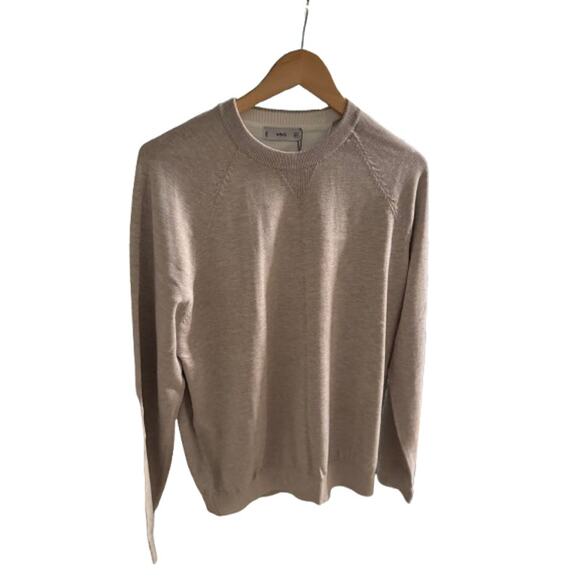 Mango men beige sweater - Picture 1 of 4